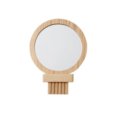 Wall mirror Wandspiegel Eiche Glas Hübsch Interior EINZELSTÜCK